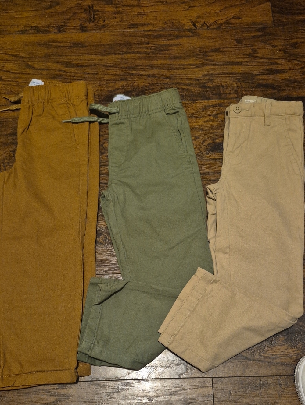Old Navy Kids Chino Pants - Mustard, Olive, Tan
